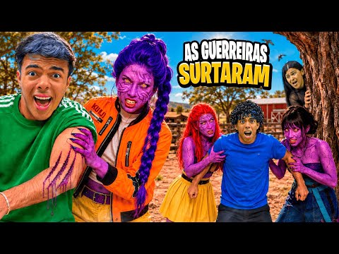 AS GUERREIRAS DO K-POP SURTARAM E DEIXARAM UMA MARCA NO ESTEVÃO!!😱 *gabriel sumiu😰 thumbnail