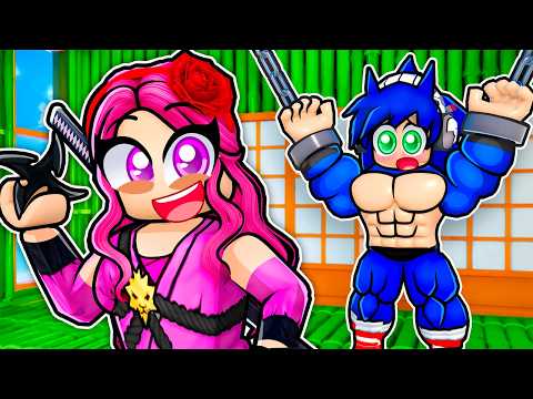 ROBLOX pero SOMOS NINJA con MI CRUSH?! thumbnail