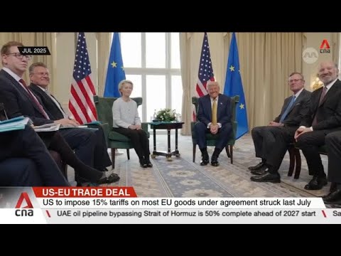 European negotiators agree on safeguards as part of new US-EU trade deal thumbnail