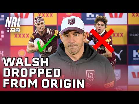 Billy Slater explains his surprising QLD Maroons selections: NRL Presser | NRL on Nine thumbnail