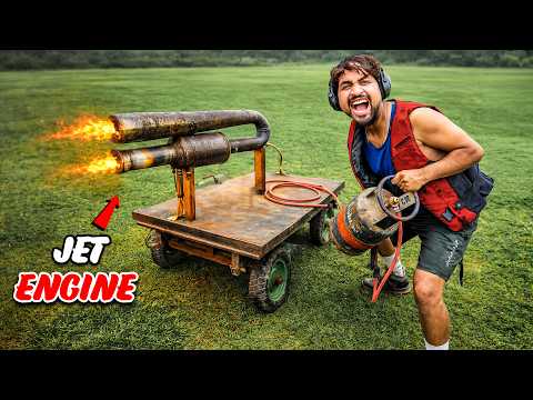 Humne Bana Diya REAL Jet Engine 🔥😱 | 100% Real thumbnail