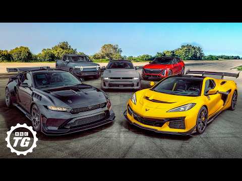 The Best American Cars Of The Year! Ft. Marques Brownlee | 4K thumbnail