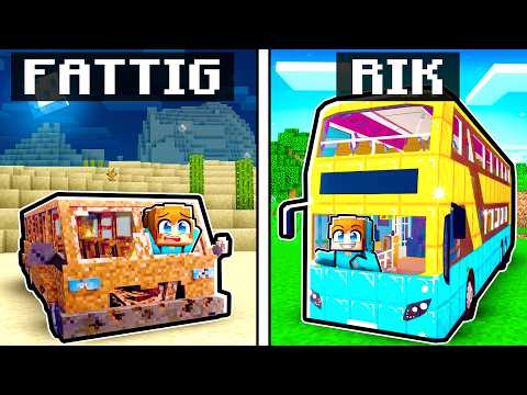 FATTIG vs RIK Lastbil Tävling I Minecraft! thumbnail