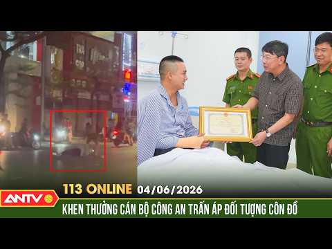 Kẻ côn đồ táo tợn dùng dao chém công an và người đi đường ở Hải Phòng | Bản tin 113 online ngày 4/6 thumbnail