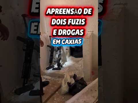 🚨 OPERAÇÃO DO 15º BPM DESCOBRE BUNKER DO TRÁFICO E APREENDE DOIS FUZIS NA BAIXADA FLUMINENSE 🔫🚔 thumbnail