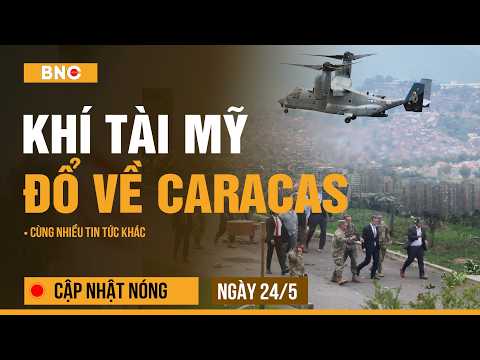 Cập nhật nóng 24/5: Thủ đô Venezuela nóng rực vì tập trận Mỹ |Đài Loan bị 100 tàu quân sự TQ bao vây thumbnail