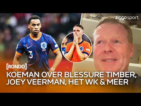 Koeman: "De blessure van Jurriën Timber ziet er niet rooskleurig uit..." ? | Rondo 18/05/2026 thumbnail