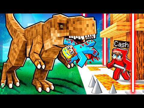 DINOSAURS vs Most Secure Minecraft House thumbnail