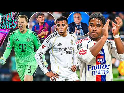 Endrick dice adiós; Mbappe listo | “Patético” lo de Florentino | Barça lo recupera | Neuer se queda thumbnail