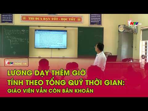 Lương dạy thêm giờ tính theo tổng quỹ thời gian: Giáo viên vẫn còn trăn trở thumbnail
