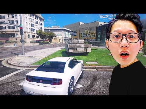 我偷偷了跟著坦克一天，但他一不爽就亂轟！ thumbnail
