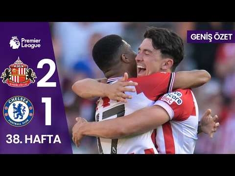 GENİŞ ÖZET | Sunderland (2-1) Chelsea | 38. Hafta MAÇ ÖZETİ | Premier League - 2025/26 thumbnail