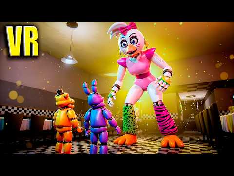 VR Гига Чика защищает охранника в пиццерии Фредди FNAF 1 COOP BONELAB Уменьшил Аниматроника thumbnail