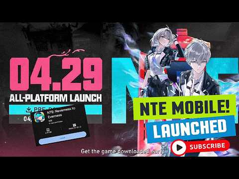 NTE Mobile Is Here! Download Now | Pre-Download Start | India Server Timing | Hindi | thumbnail