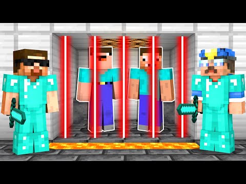 НУБ И ПРО ПОБЕГ ИЗ ТЮРЬМЫ ПРО В МАЙНКРАФТ ! НУБИК И ТРОЛЛИНГ ЛОВУШКА MINECRAFT thumbnail