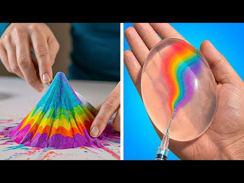 Oddly Satisfying DIYs 🌈 Relaxing Stress Relief Crafts & Fidgets thumbnail
