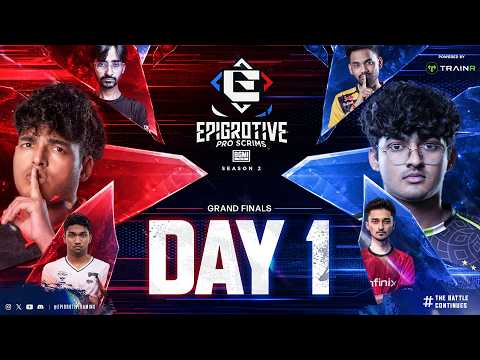 Epigrotive Pro Scrims Season 2 - DAY 1 | FT. #Apexgaming #godlike #soul #8bit #rntx thumbnail