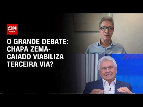Chapa Zema-Caiado viabiliza terceira via? | O GRANDE DEBATE thumbnail