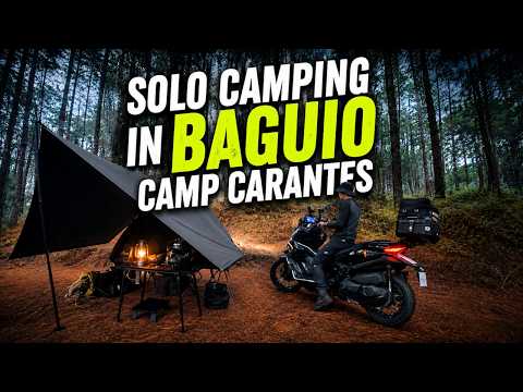 Camp Carantes | Solo Camping in BAGUIO thumbnail