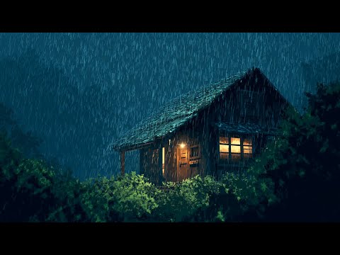 MÚSICA RELAJANTE ANTI ESTRES PARA CALMAR LA MENTE - MÚSICA CON LLUVIA, TRUENOS Y HOGUERA RELAJANTE thumbnail