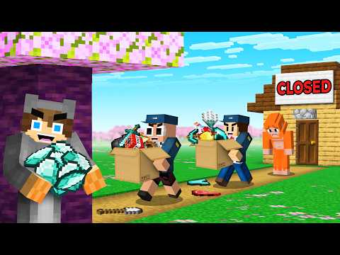 I Hired My Friends to Be REPO Men in Minecraft Cherry Island thumbnail