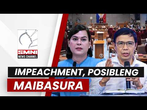 IMPEACHMENT VS. VP—POSIBLENG MAIBASURA thumbnail
