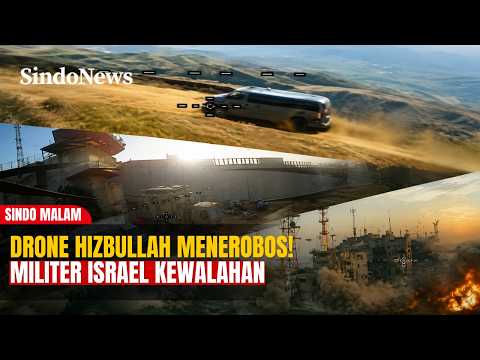 IRON DOME JEBOL? Gempuran Drone Hizbullah Buat Sistem Israel Kewalahan! | SINDO MALAM | 16/05 thumbnail