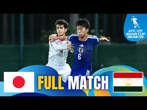 Japan vs Tajikistan | Full Match | Quarter-Finals – AFC U17 Asian Cup™ thumbnail