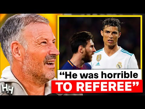Professional Referee Reveals Who Was The WORST To Referee: Messi or Ronaldo  thumbnail
