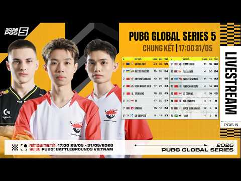 🏆 [PGS 5] Chung Kết - Ngày Cuối: 🇻🇳 AL, 🇰🇷 T1, 🇺🇦 NAVI, 🇰🇷 DNS, 🇨🇳 PeRo, 🇺🇸 TL, 🇹🇭 MiTH, 🇪🇺 VP,... thumbnail