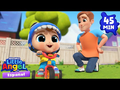 Bebé Juan puede hacer todo solito 🚲 Canciones Infantiles 🎵 Little Angel Español thumbnail
