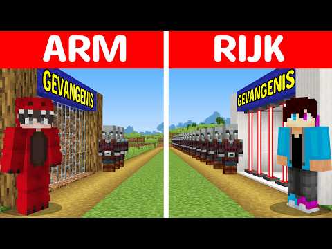 Rijk VS Arm Gevangenis Bouw Battle thumbnail