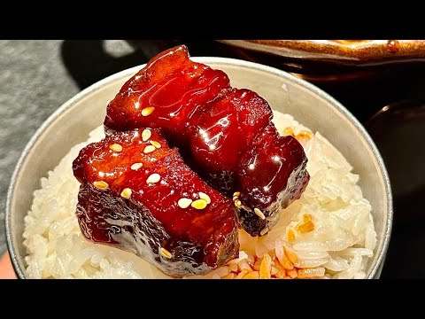【LIVE】Braised pork rice bowl sold on the street! thumbnail