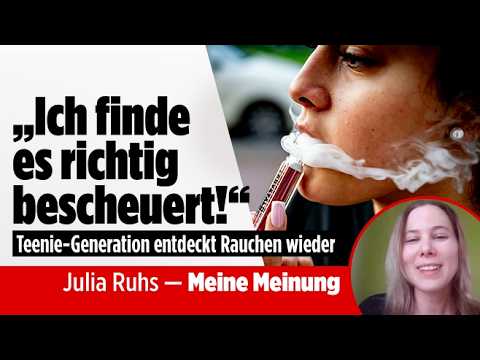 Raucher sind die stillen Helden der Sozialkassen | Julia Ruhs – Meine Meinung thumbnail