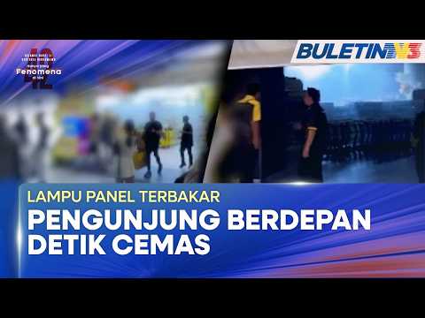 KEBAKARAN | Pengunjung Cemas, Lampu Panel Premis Pusat Beli-Belah Terbakar (BU) thumbnail