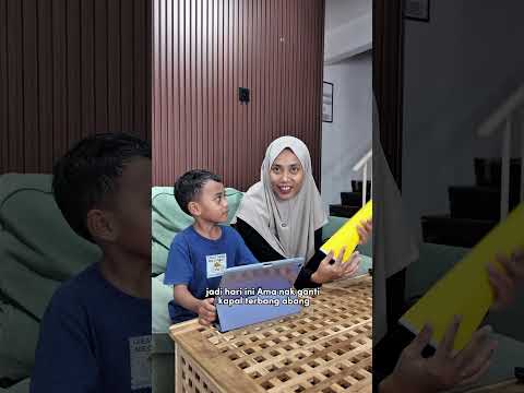 Part 2 sambungan video emak prank anak sampai nangis #comedy #funny #part2 thumbnail