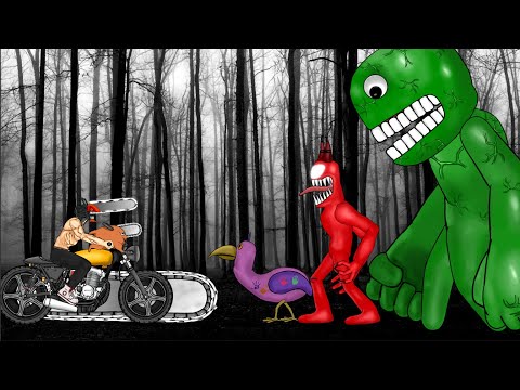 ChainSaw Man, Pochita  vs Garten Of Banban, BANBAN, Jumbo Josh . ANIMATOIN PART 1. thumbnail
