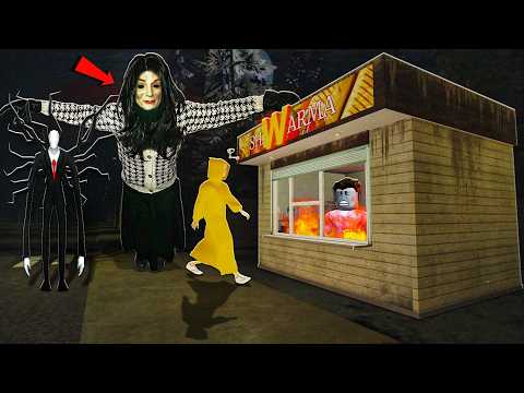 PHÁT HIỆN SERBIAN DANCING LADY VÀ SLENDERMAN CREEPYPASTA KHI LÀM CA ĐÊM Ở CỬA HÀNG SHAWARMA KIOSK thumbnail