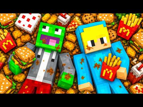 ZJEDLIŚMY 100.000 KCAL w 24 GODZINY w Minecraft! thumbnail