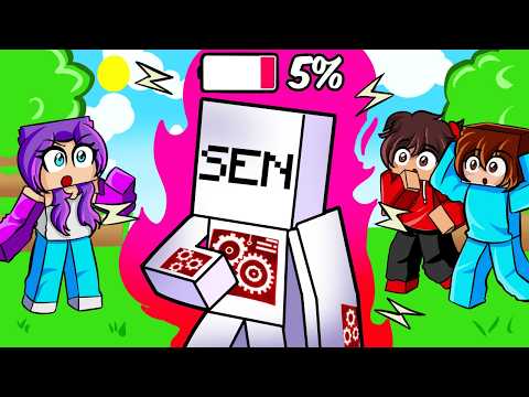 SENİN PİLİN BİTİYOR... - Minecraft thumbnail
