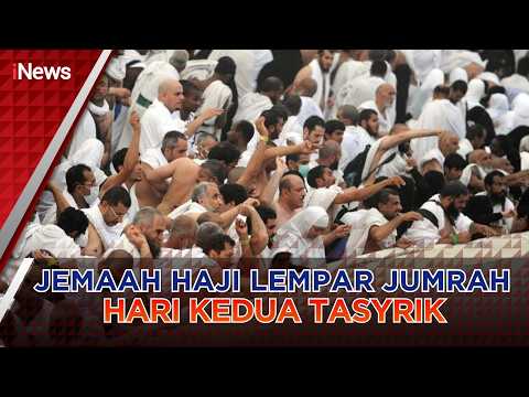 🔴[LIVE TERKINI] DI TENGAH SUHU 40 C JEMAAH HAJI LEMPAR JUMRAH HARI KEDUA TASYRIK (29/05) thumbnail