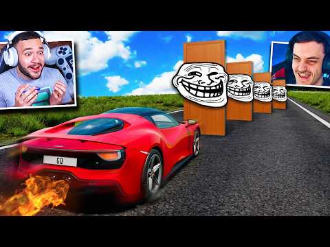 ENGANEI meu AMIGO com PORTA TROLL no BeamNG.drive MP thumbnail