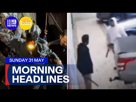 Trapped men freed from Laos cave; Melbourne suburban street fight | 9 News Australia thumbnail