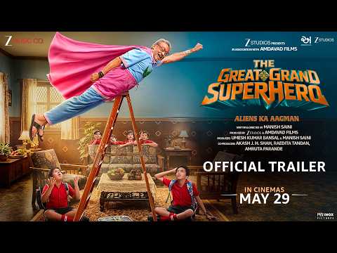 The Great Grand Superhero - Aliens Ka Aagman | Official Trailer | Jackie S. | Prateik S. P. | May 29 thumbnail