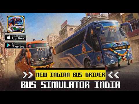 New Indian Bus Simulator Mobile Game 2026 | Bus Simulator India | Android Gameplay | Hindi | thumbnail