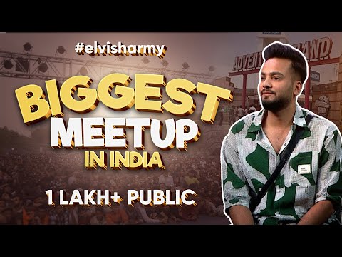 Delhi Bigg Boss Meetup | Elvish Yadav thumbnail