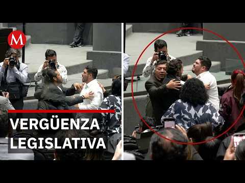 Diputados olvidan sus funciones: Mancilla y Escobar transforman la tribuna en ring thumbnail
