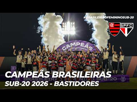 BICAMPEÃS! ISSO AQUI É FLAMENGO! | BASTIDORES DA FINAL DO BRASILEIRÃO SUB- 20 FEMININO 2026 thumbnail