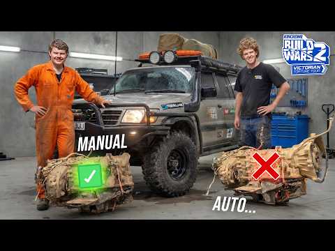 How to Manual swap a 4WD on a budget! BUILD WARS SEASON #2 thumbnail