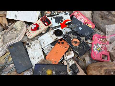 😮Wow Great...😍 It iPhone 17 pro _ iPhone 13_1_ AirPod_ Vivo X100...|| Restoration Vivo X100 Cracked thumbnail